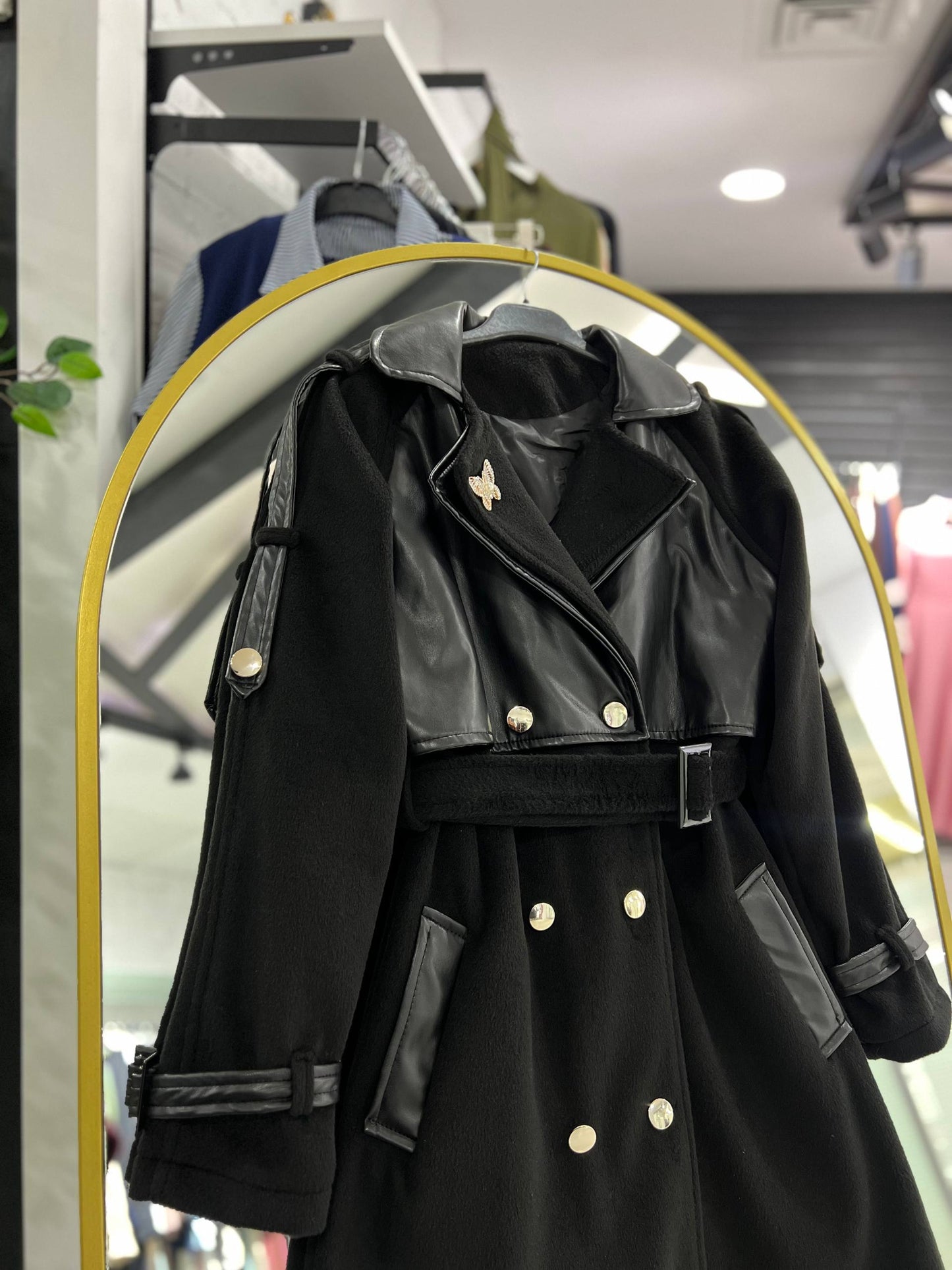 Maria Kışlık Ceket (Siyah)