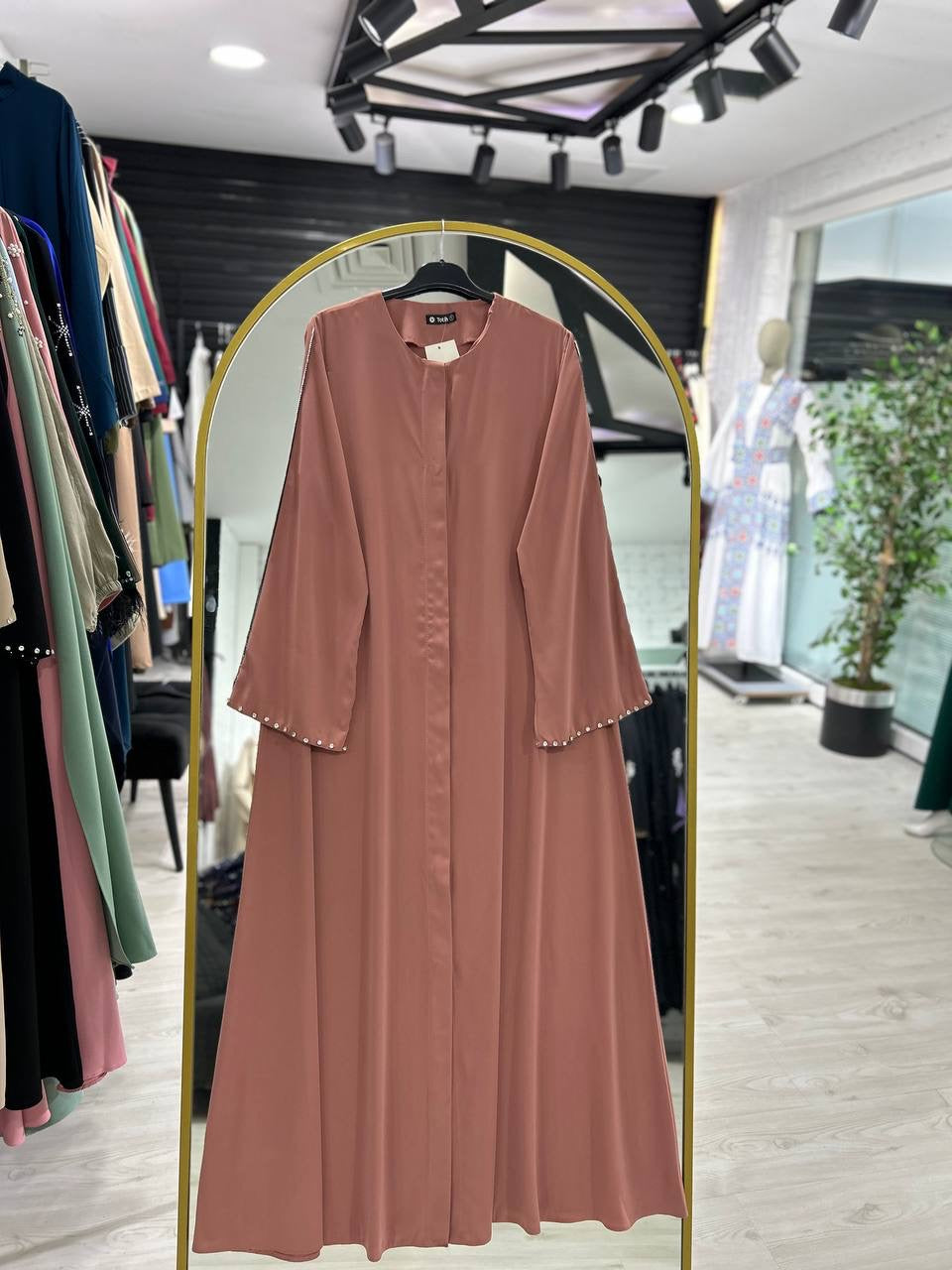 (Pembe) Gına resmi yazlık elbise