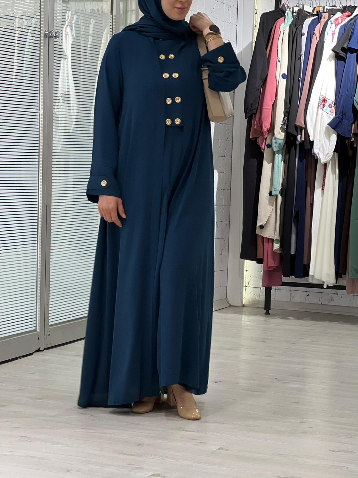 (petrol ) Hiba Takımı Yazlık Standart – Günlük kullanım için ideal, hafif ve şık bir tasarım