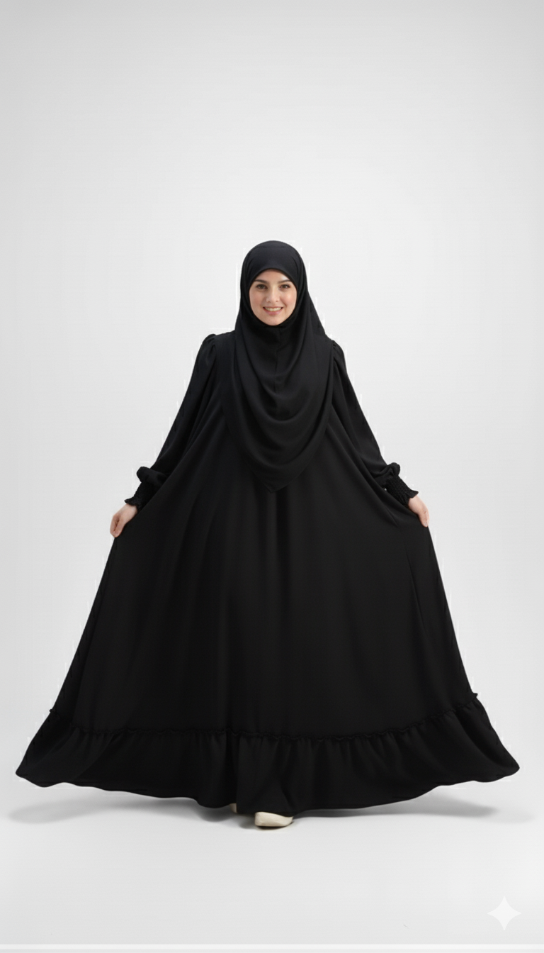 Tesnim Ferace Model (siyah)1792