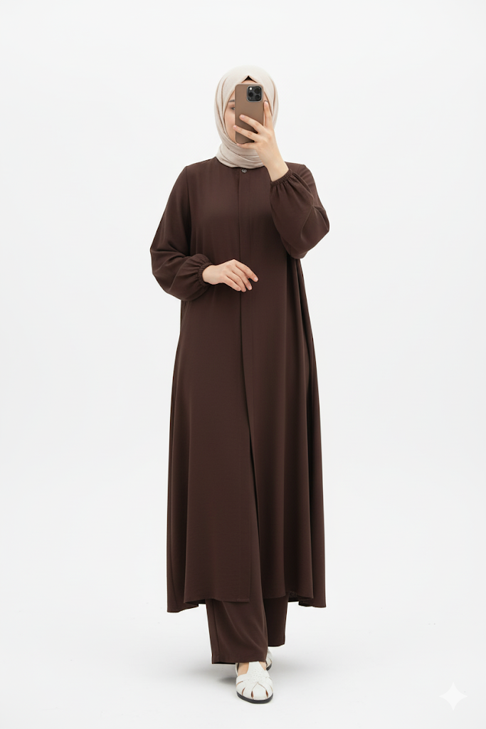 Luna Takımı – Zarif ve Kullanışlı kahverengi