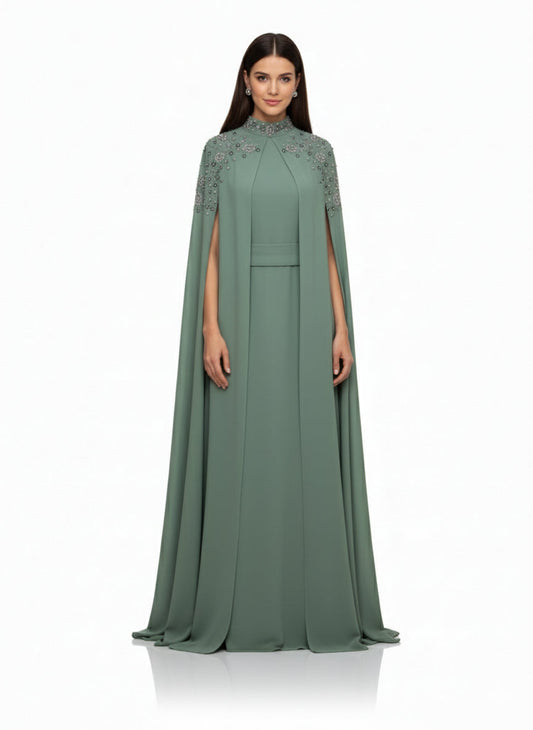 (Mint) Talin resmi yazlık elbise