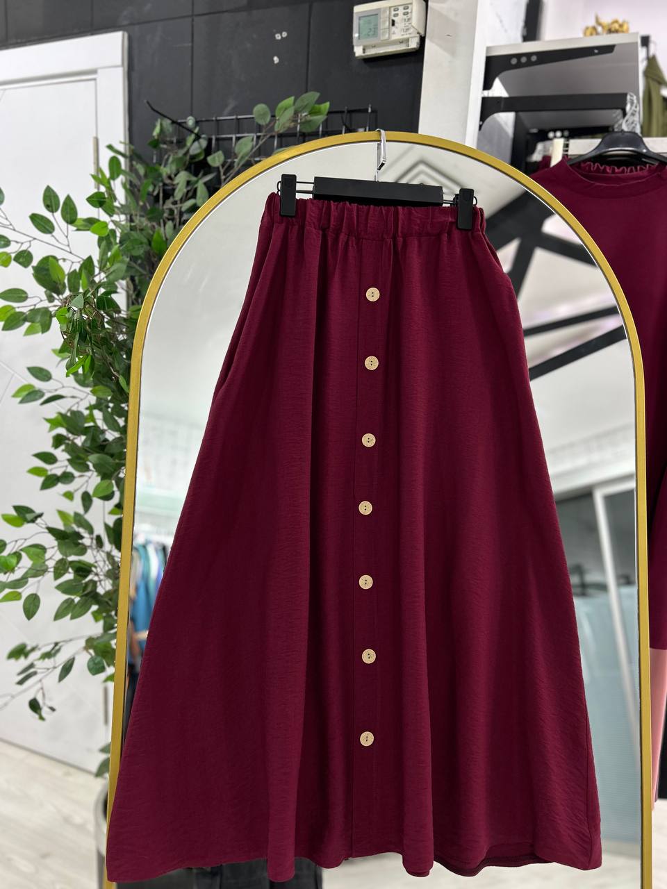 (Bordo)Raghad Takımı Yazlık  – Günlük kullanım için ideal, hafif ve şık bir tasarım