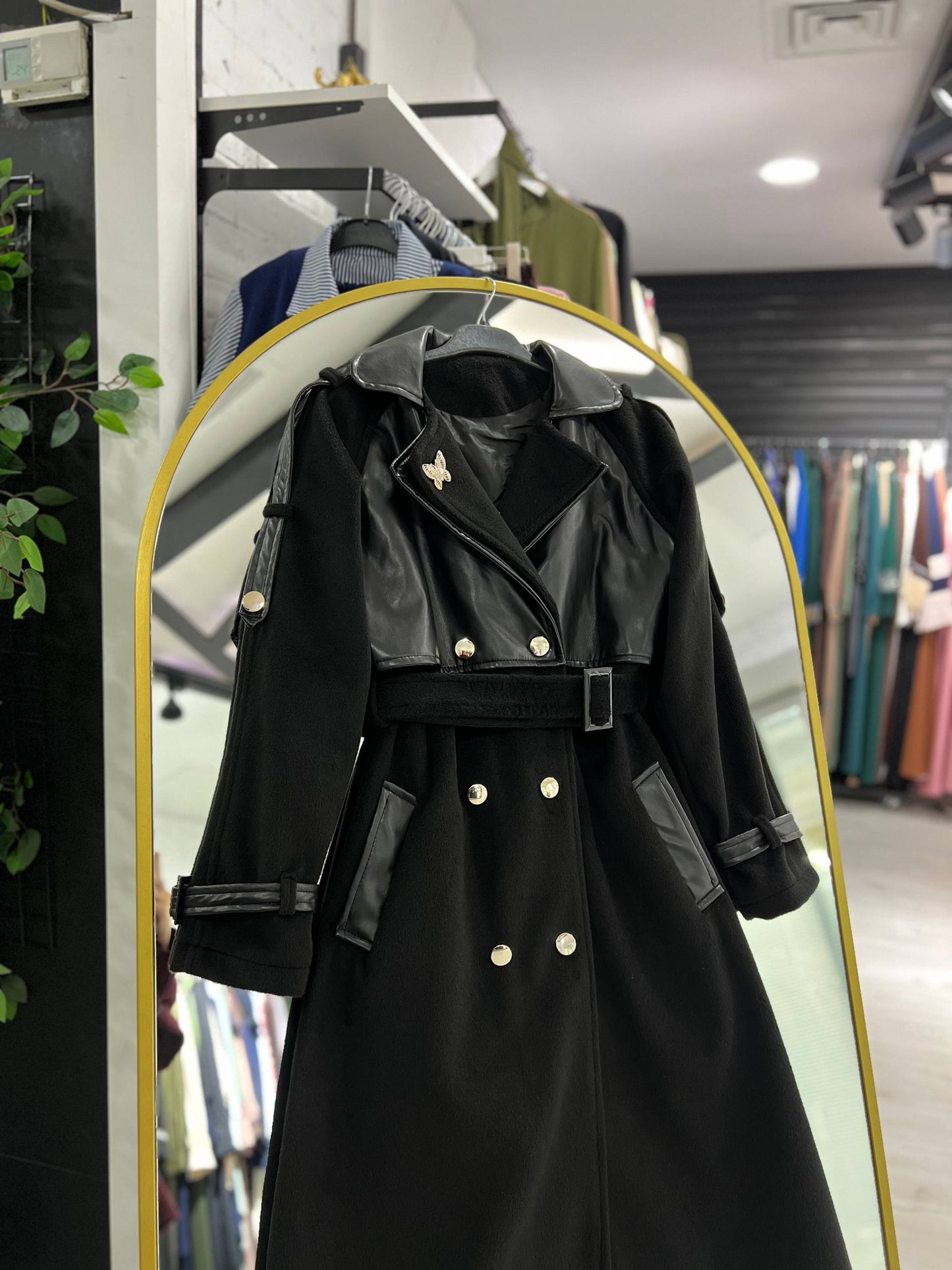 Maria Kışlık Ceket (Siyah)