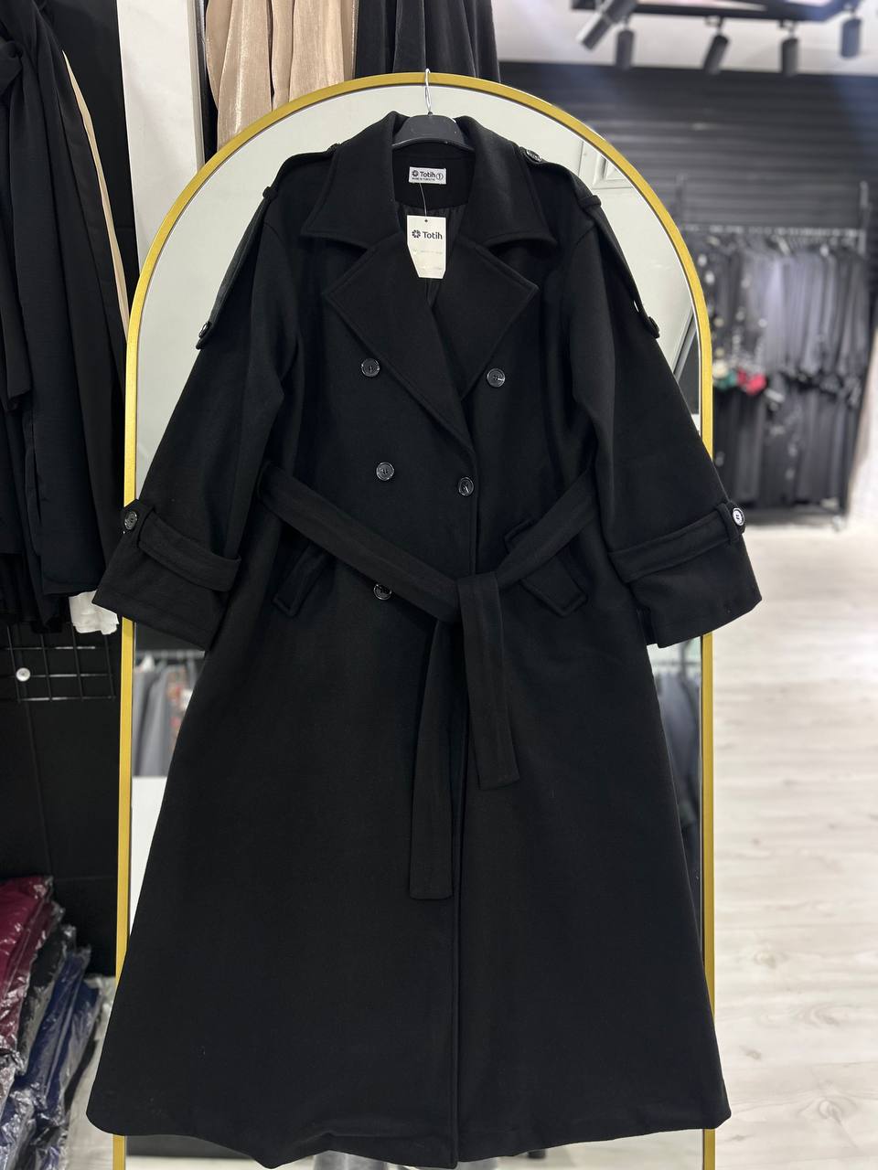 Fayrouz Kışlık Ceket (Siyah)