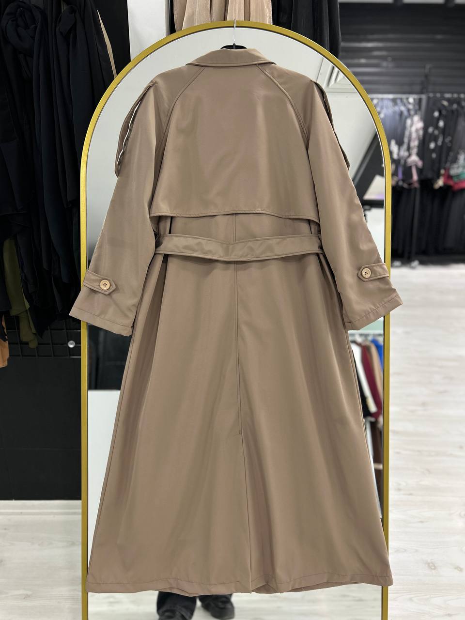 Sama Sonbahar Trençkot (Moka)