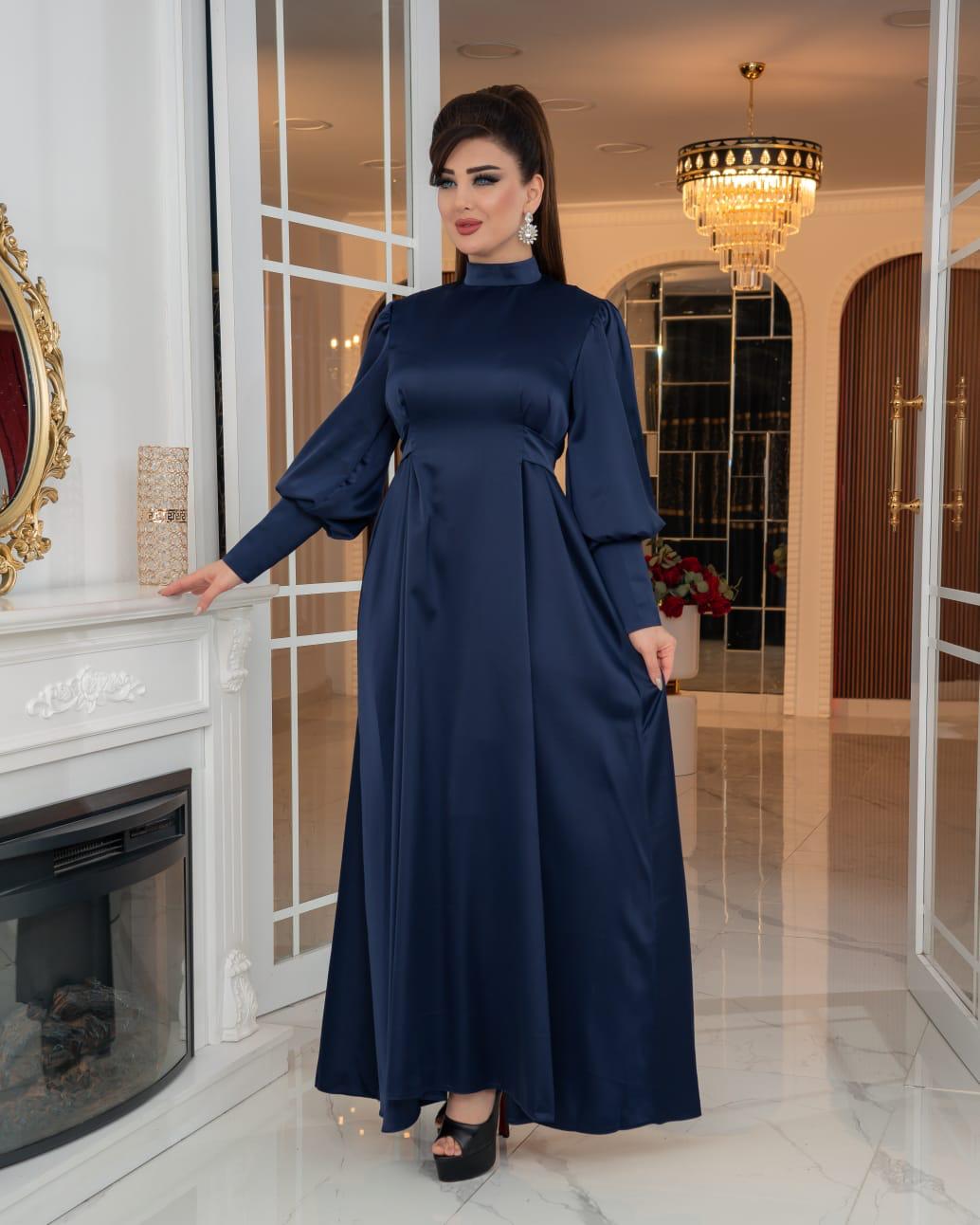 Elif. elbise .yazlık .lacivert 1669