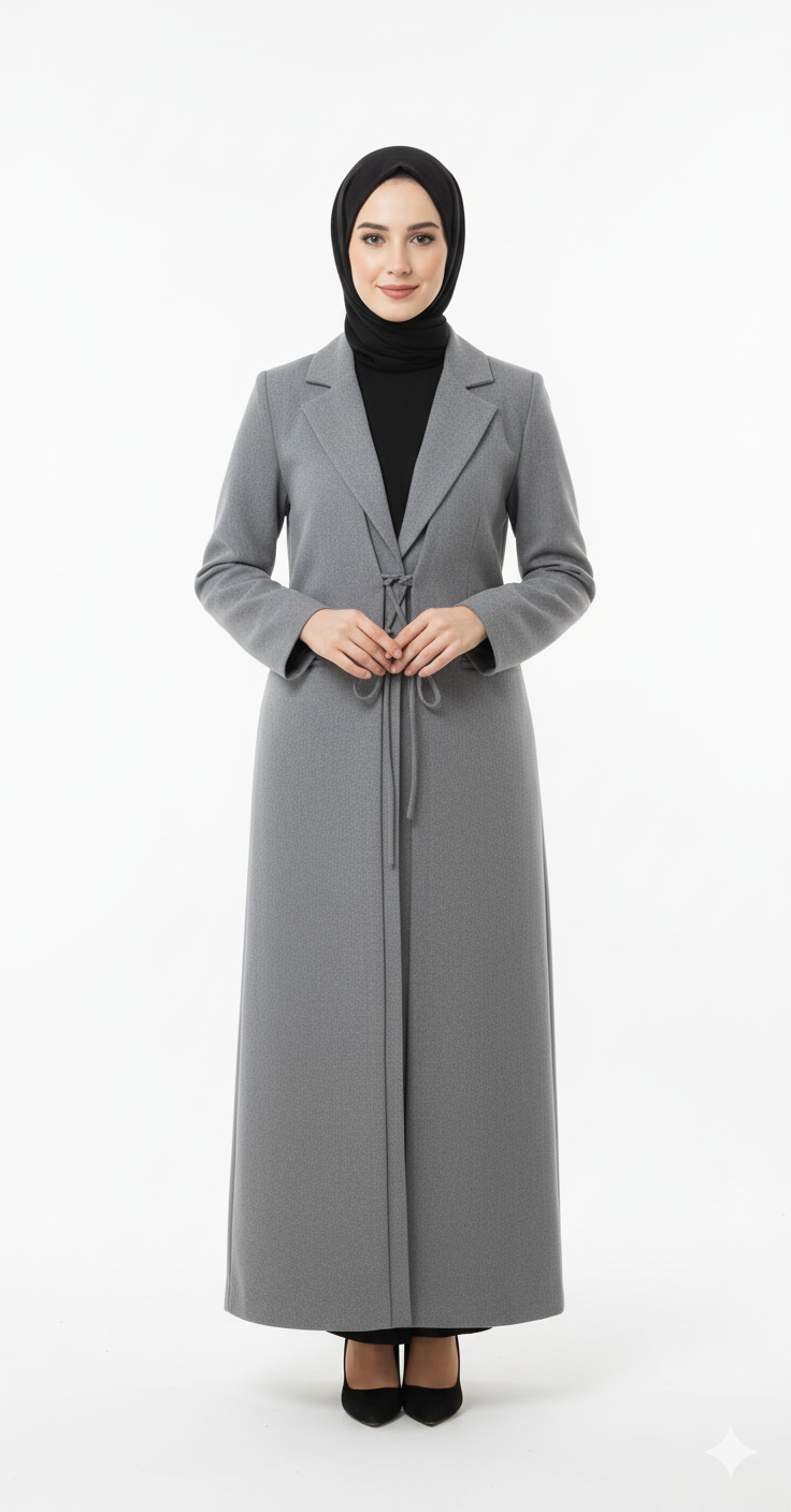 Kawther Yazlık Mantosu – Şık ve Pratik