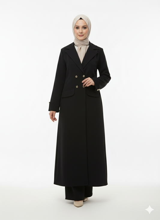 Cevher takımı siyah resmi yazlık