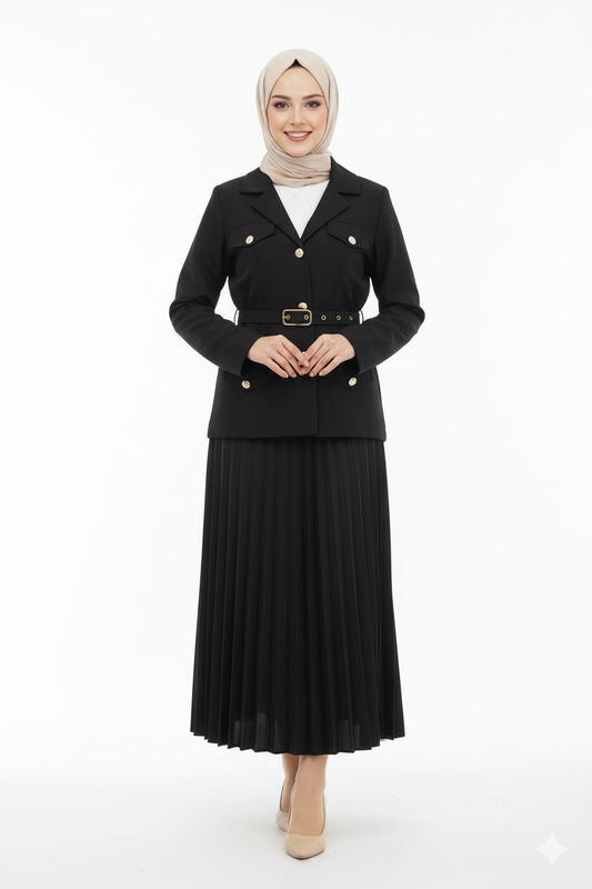 (Siyah)Yaz sezonu için mükemmel Tia takımı.