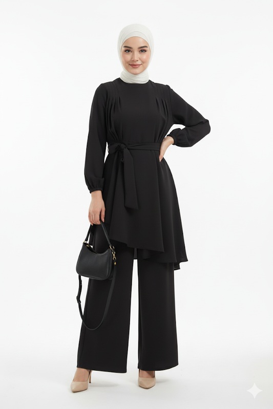 Falak yazlık günlük takım – Siyah